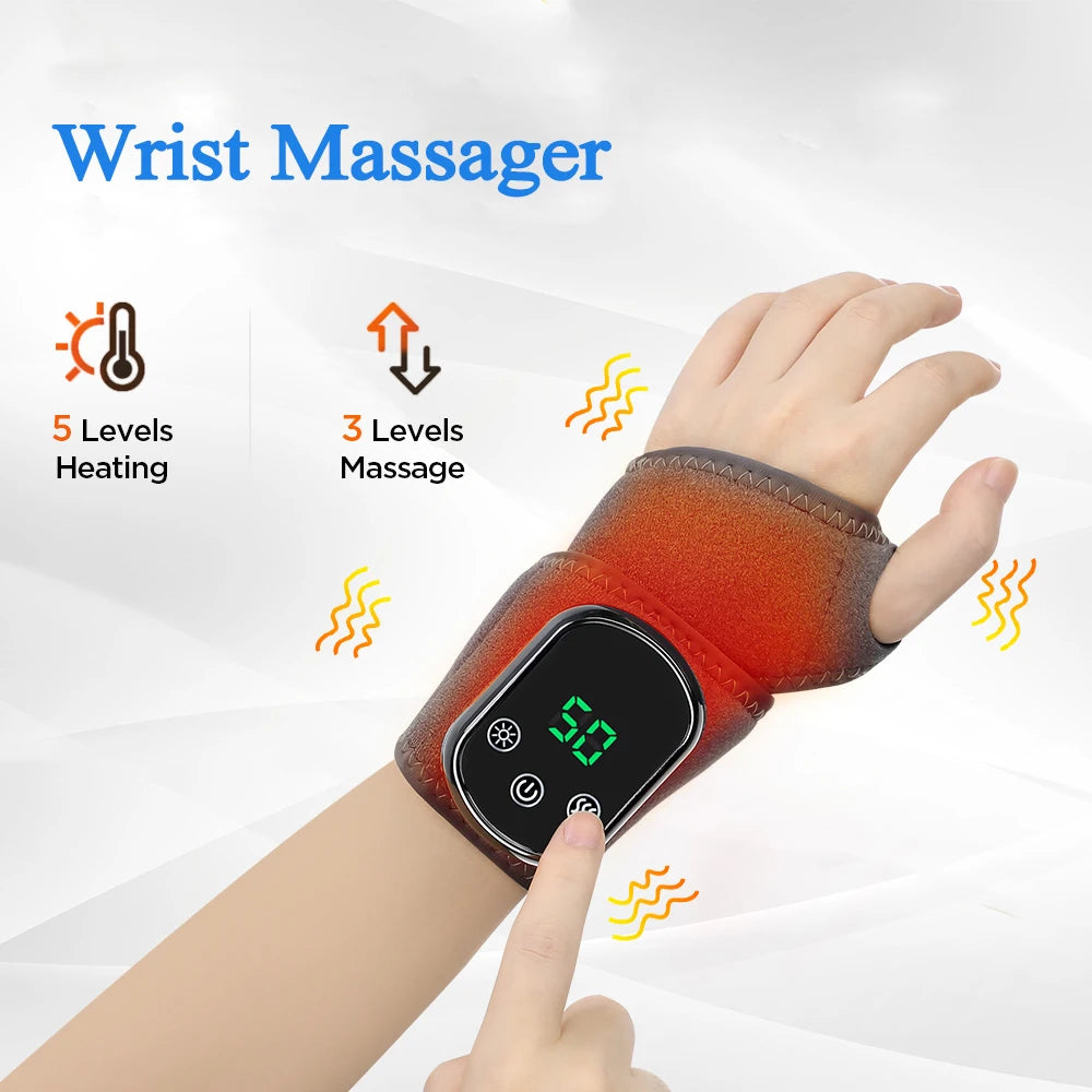 Foot & Ankle Heat Massager - USB Vibration & Hot Compress | AlluCanFind