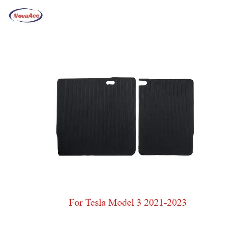 For Tesla Model Y 2017-2024 and Model 3 2021-2025 Highland All Weather Floor Mats Trunk Liners Full Protection Car Accessories