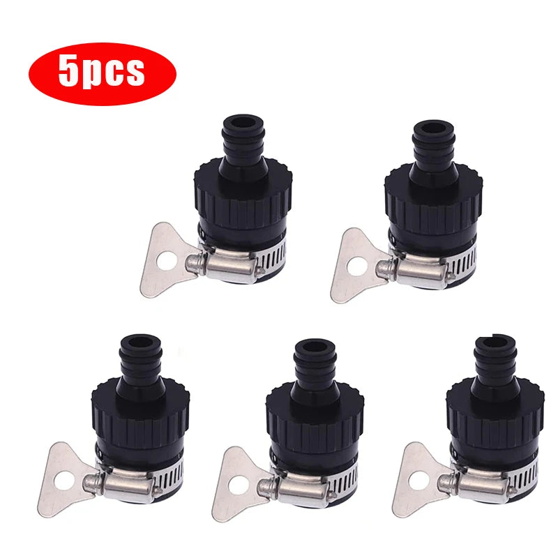 Universal Garden Water Faucet Hose Connector  Quick Connect Lawn Water Tube Washing Machine for Faucet Diameter Below 20mm