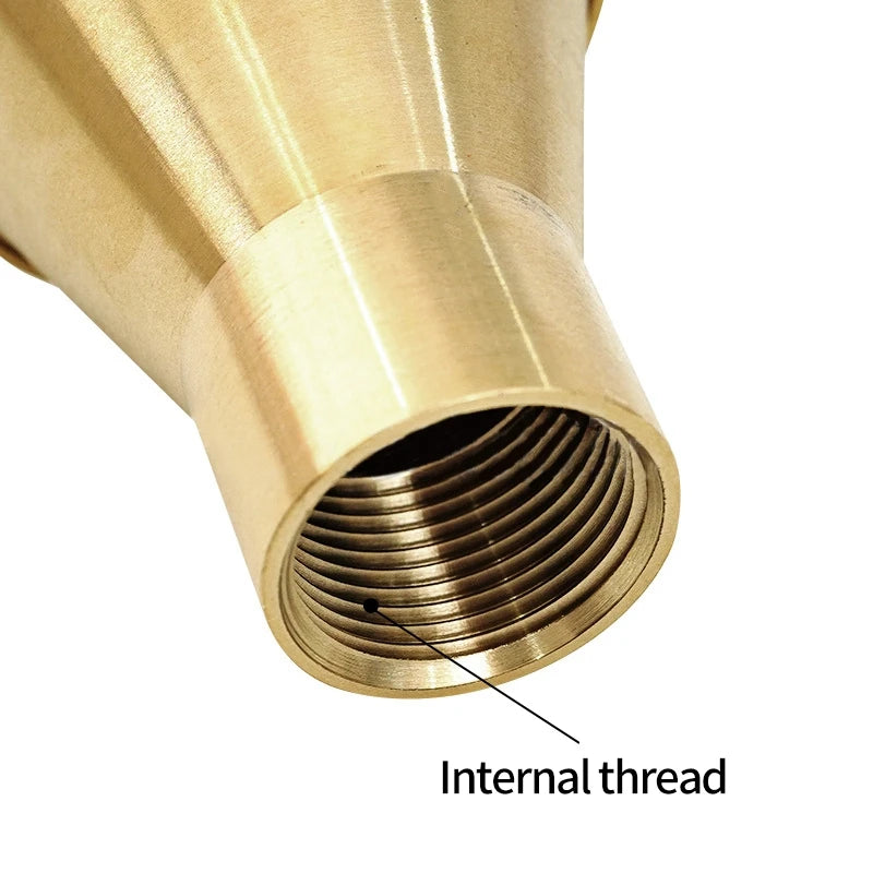 Pool Decorative Fountain Nozzle Water Fountain Stainless Steel Brass Sprinkler Fountain Nozzle Outdoor Decorative Water Fountain