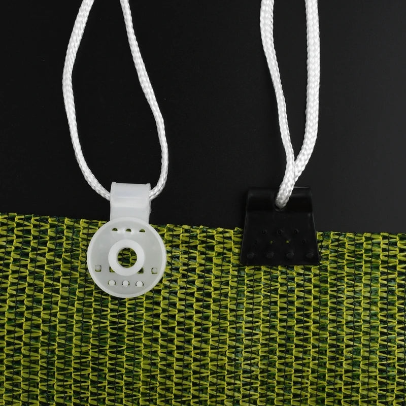 2-100Pcs Plastic Sunshade Net Clip Grommet Fence Netting Installation Hook Garden Tools Greenhouse Shade Cloth Fix Clamp