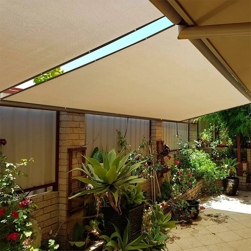 Sunshade Net for Garden Waterproof  Square Sun Shelter UV Protection Outdoor Canopy Patio Pool Sail Awning Camping Accessories