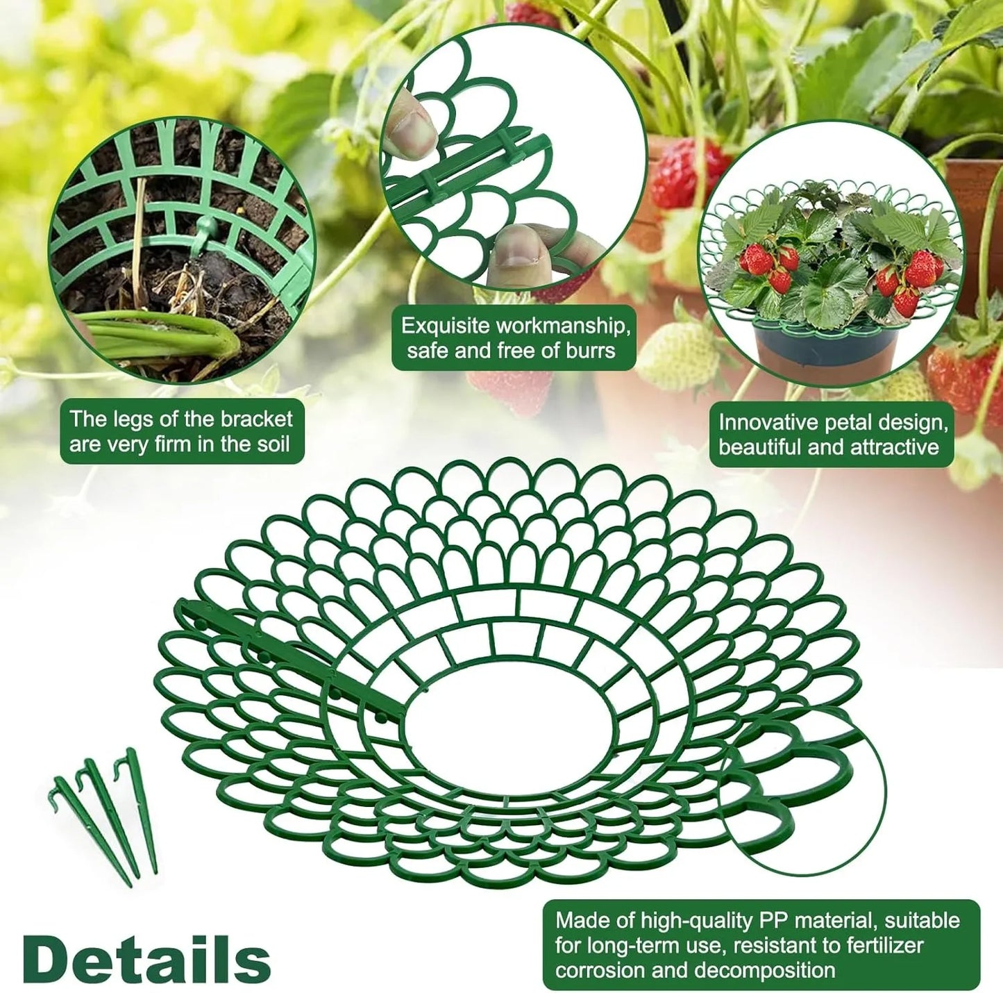Strawberry Support Farming Supplies Mini Greenhouse Accessories Vegetable Garden Items Plant Protector Greenhouse for Plants