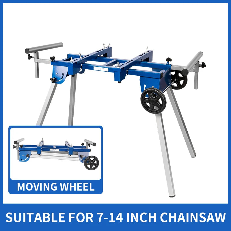 Portable Aluminum Machine Miter Saw Cutting Machine Bracket Multifunctional Workbench Woodworking Table Mobile Bracket