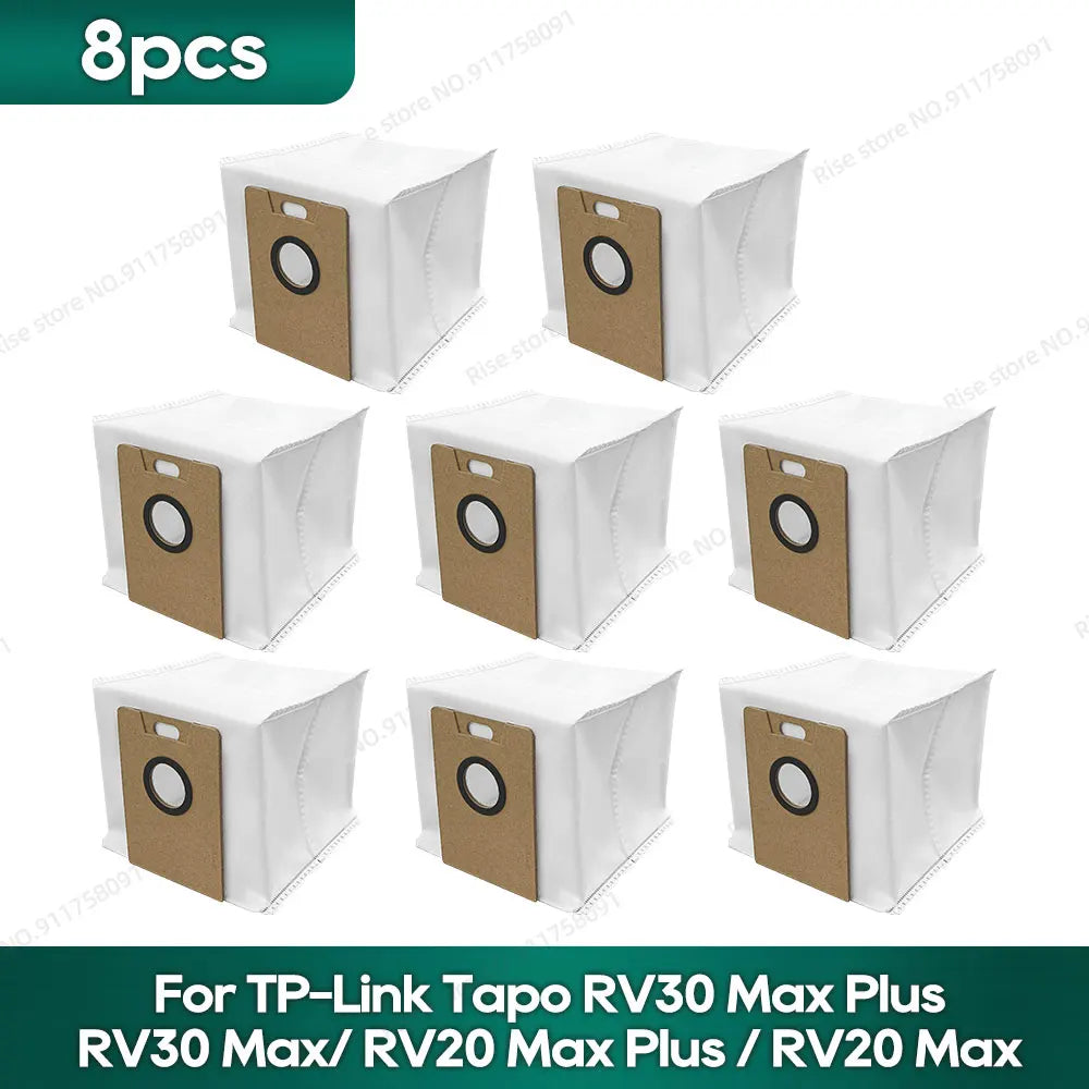 Compatible for TP-Link Tapo RV30 Max Plus/ RV30 Max/ RV20 Max Plus / RV20 Max Accessories Hepa Filter Mop Side Brush Parts