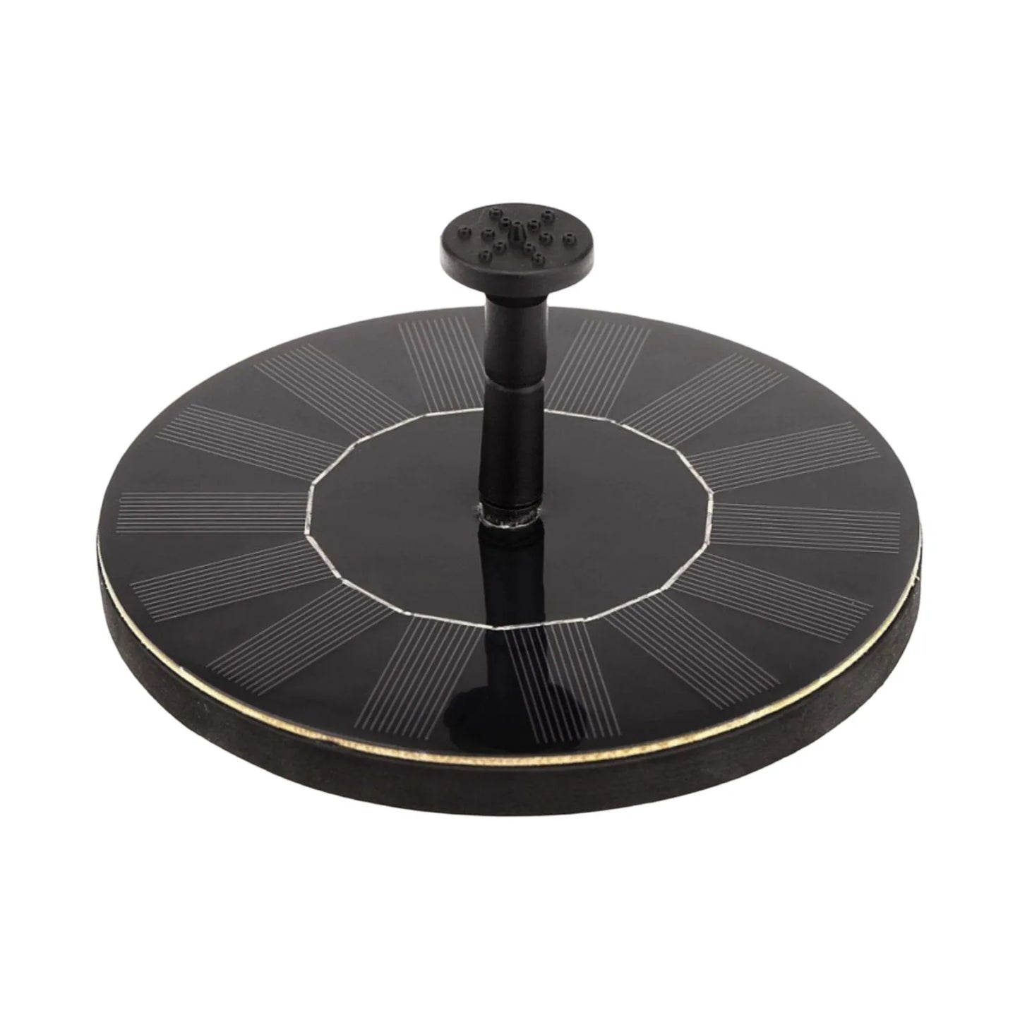 Solar Fountain Pump Floating Solar Panel Bird Baths Water Fountain with 4 Nozzles For Garden Outdoor Water Pool Pond Decor