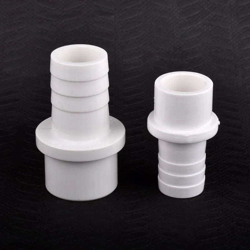 1~20Pcs O.D 20/25/32-5/8/10/12/14/16/18/20/25mm PVC Pagoda Connector Garden Irrigation Pipe Soft Hose Adapter Joint Accessories