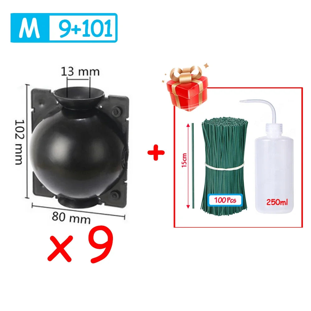 Reusable Plant Rooting Ball Transplant Nursery Ball Sapling Propagation Grafting Breeding Case for Home Gardening Accesorries