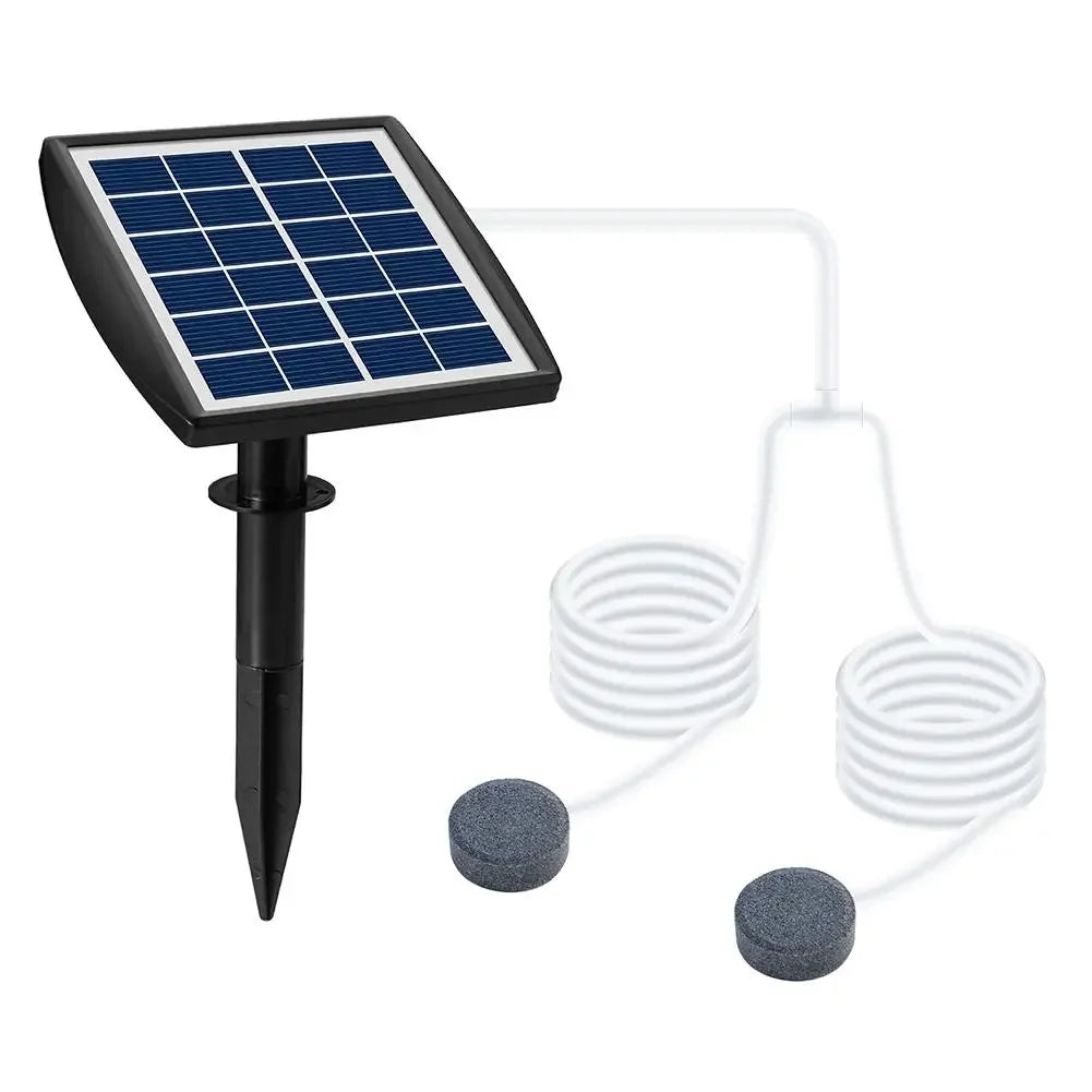 2023 Solar Oxygen Pump Power Storage Built-in 3.7v 2200mAh Lithium Battery Courtyard Fishbowl Outdoor Fishing Low Noise Aerator