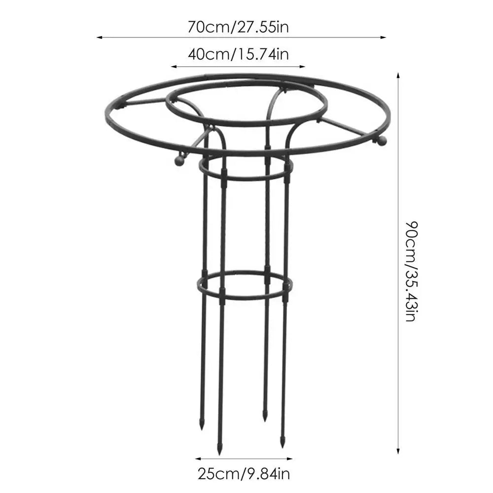 Indoor Trellis Detachable Garden Obelisk Trellis Plants Climbing Holder For Indoor Outdoor Garden Yard Gardening Supplies
