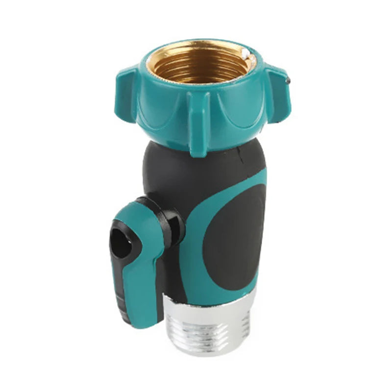 1-2-4 Way Heavy Duty Garden Hose Splitter Faucet Splitter, Outdoor Faucet Splitter Adapter for Water Hose, Water Spigot Splitter