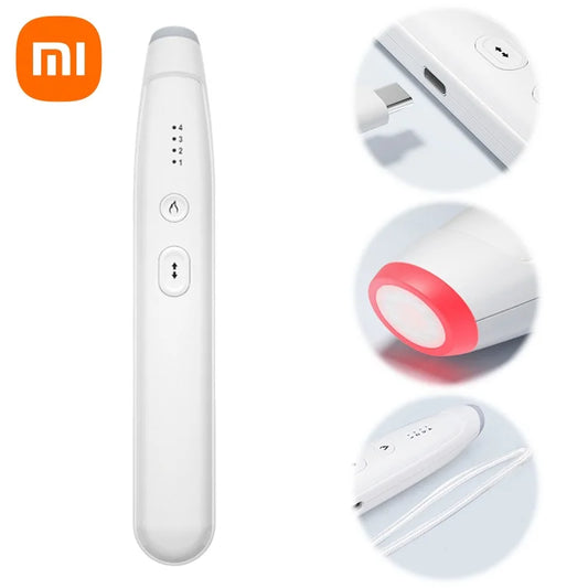 Xiaomi Portable Mosquito Bite Relief Pen Instant Itch Stopper for Adults Kids Rechargeable Natural Bug Bite Treatment Soothing