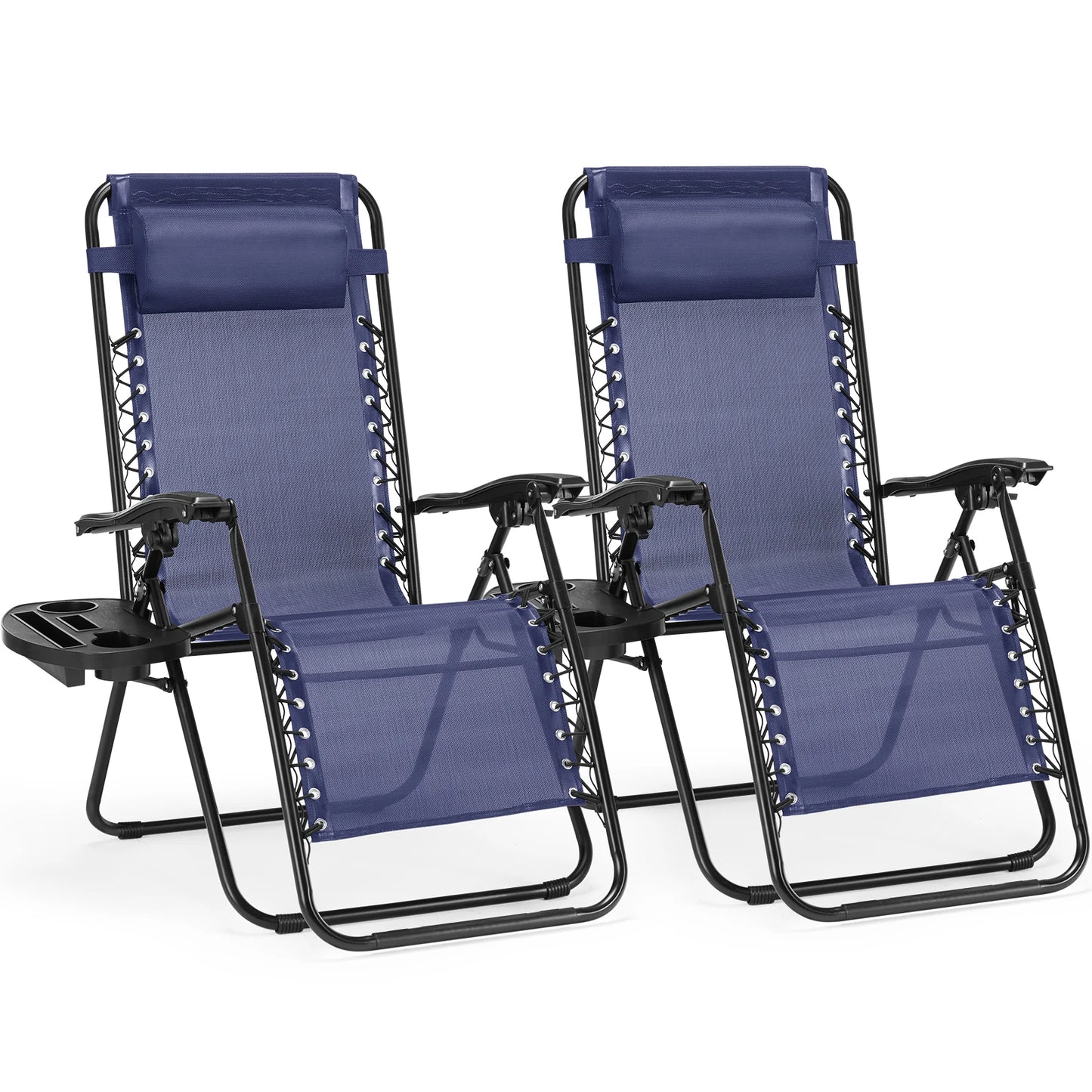 Zero Gravity Recliner Chair Set (2-Pack)