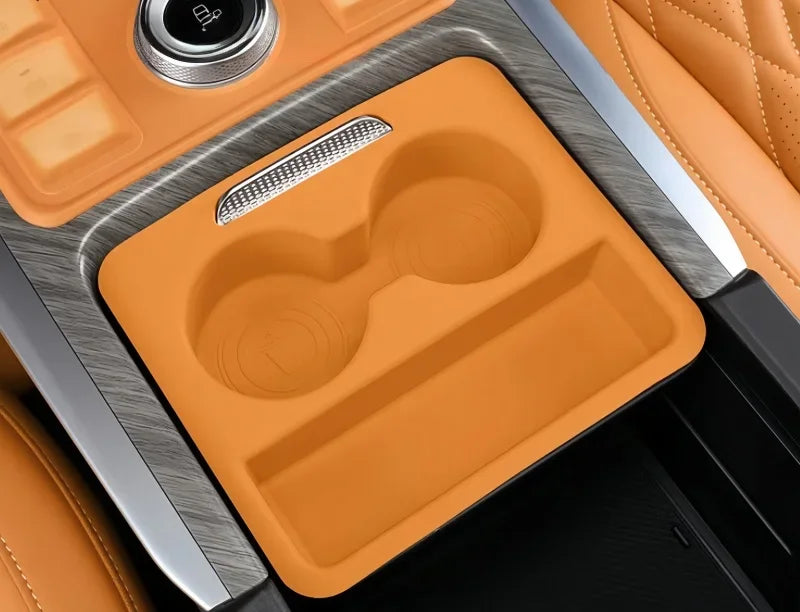 Automobile Central Control Push-pull Storage Box Silicone Shock Absorber Pad Suitable for GreatWall WEY Tank 500Hi4t/z 2023-2025