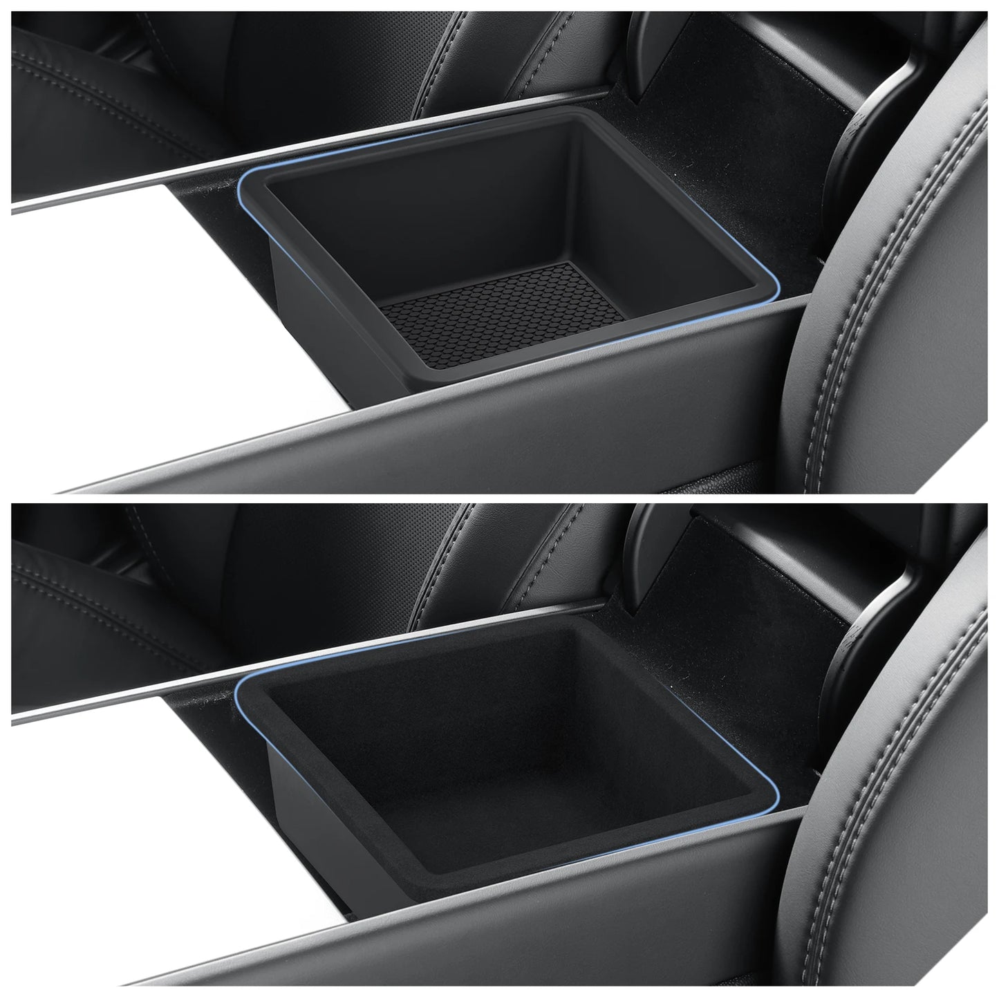 Smabee for Tesla Model Y Launch 2025 Juniper/Model 3 Highland Car Center Console Armrest Storage Box Tray Accessories Tidying