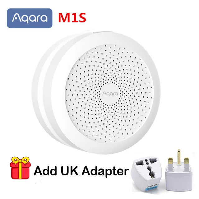Aqara M1S Hub E1 Gateway With RGB LED Night Light ZigBee Wi-Fi 2.4G Siri Voice Remote Control Home Work Mijia HomeKit APP