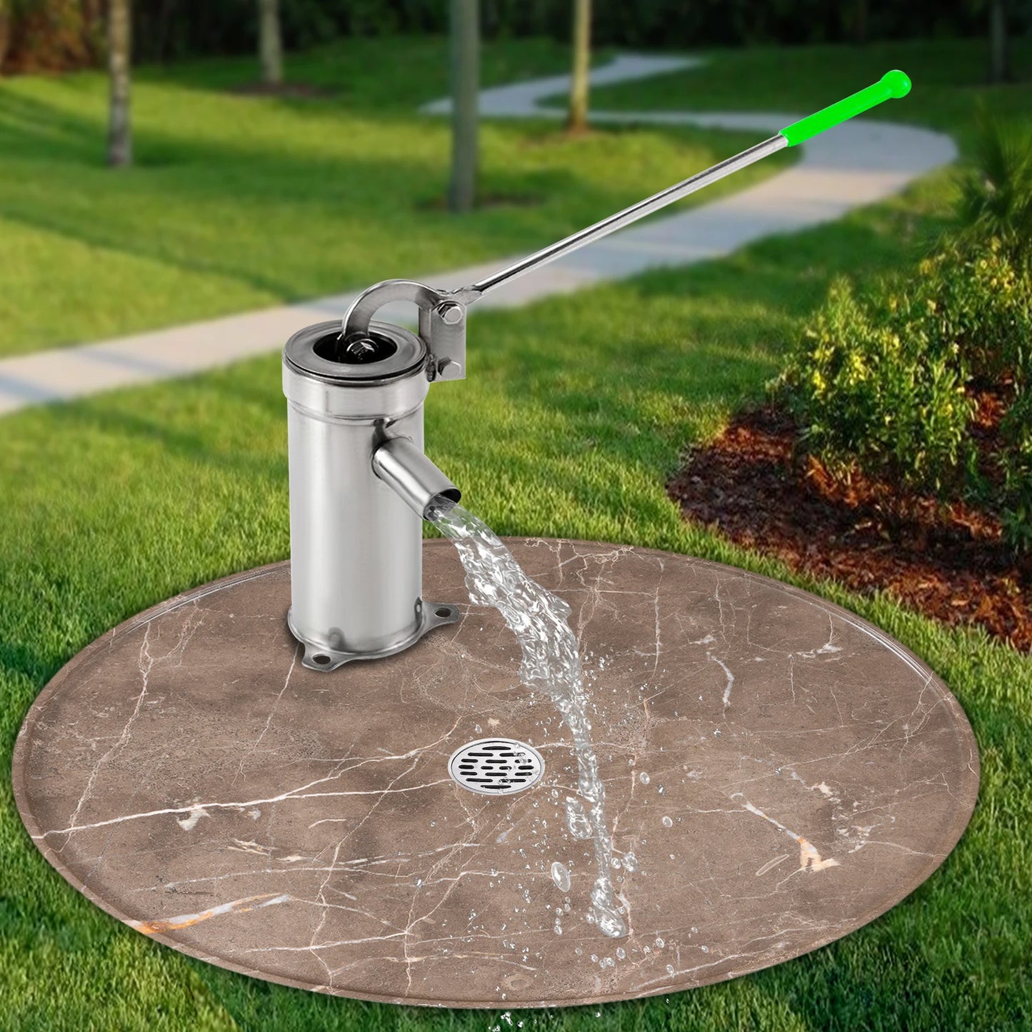 Manual Well Pump Manual Well Water Pump Stainless Steel Hand Well Water Pump Stainless Steel Home Manual Water Jet Pump Outdoors