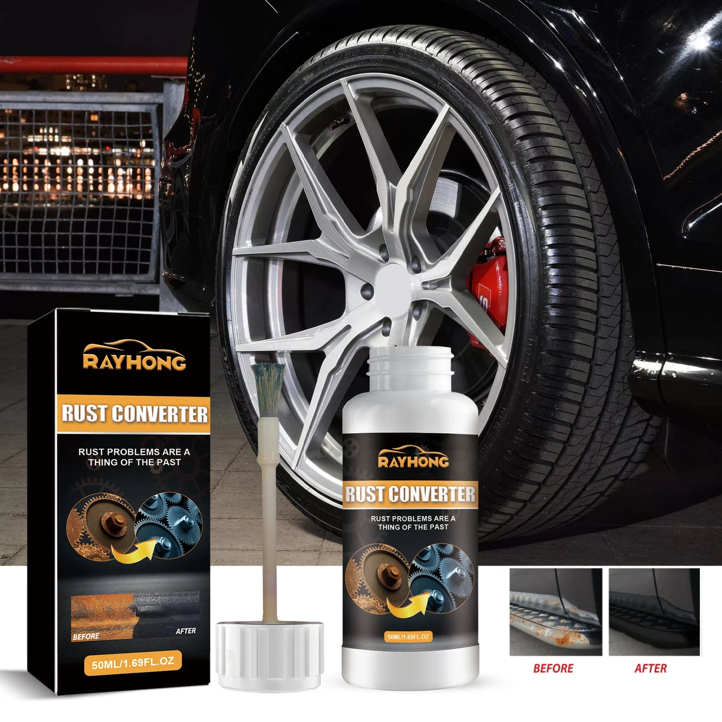 Auto Rust Free Primer Auto Parts Rust Coating Refurbished Scratch Resistant Acid Rain Resistant High Temperature Primer