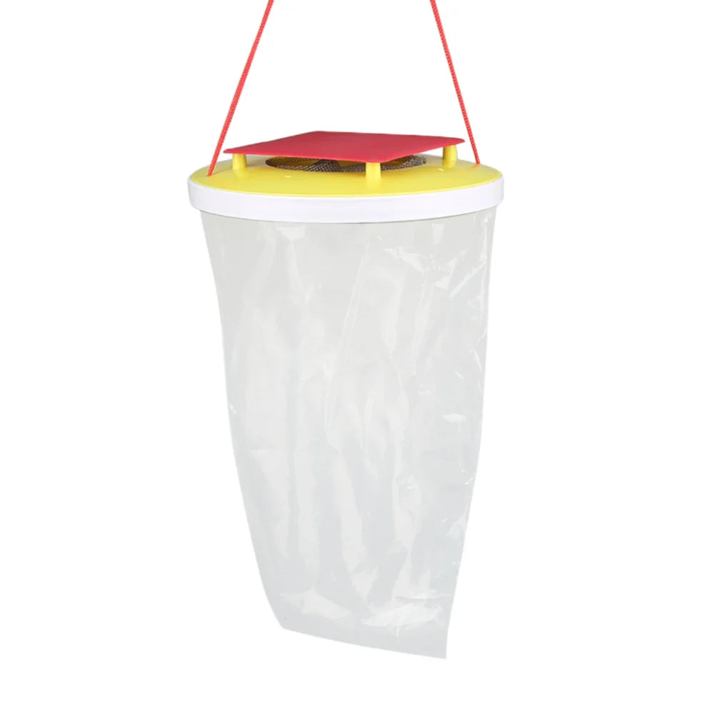10-1PCS Fly Trap Hanging Fly Catcher Non-toxic Fly Lure Bag Pest Trap With Bait Insect Bug Killer Garden Hanging Flycatcher