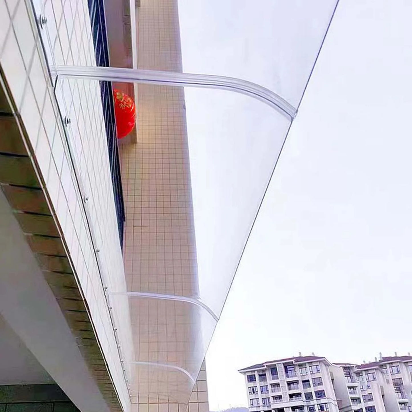 Awnings Sunlight Protections Sun Shetter Exterior No Brackets for Sunlight Snowing Rain Awning Door Canopy Patio Awning Canopy