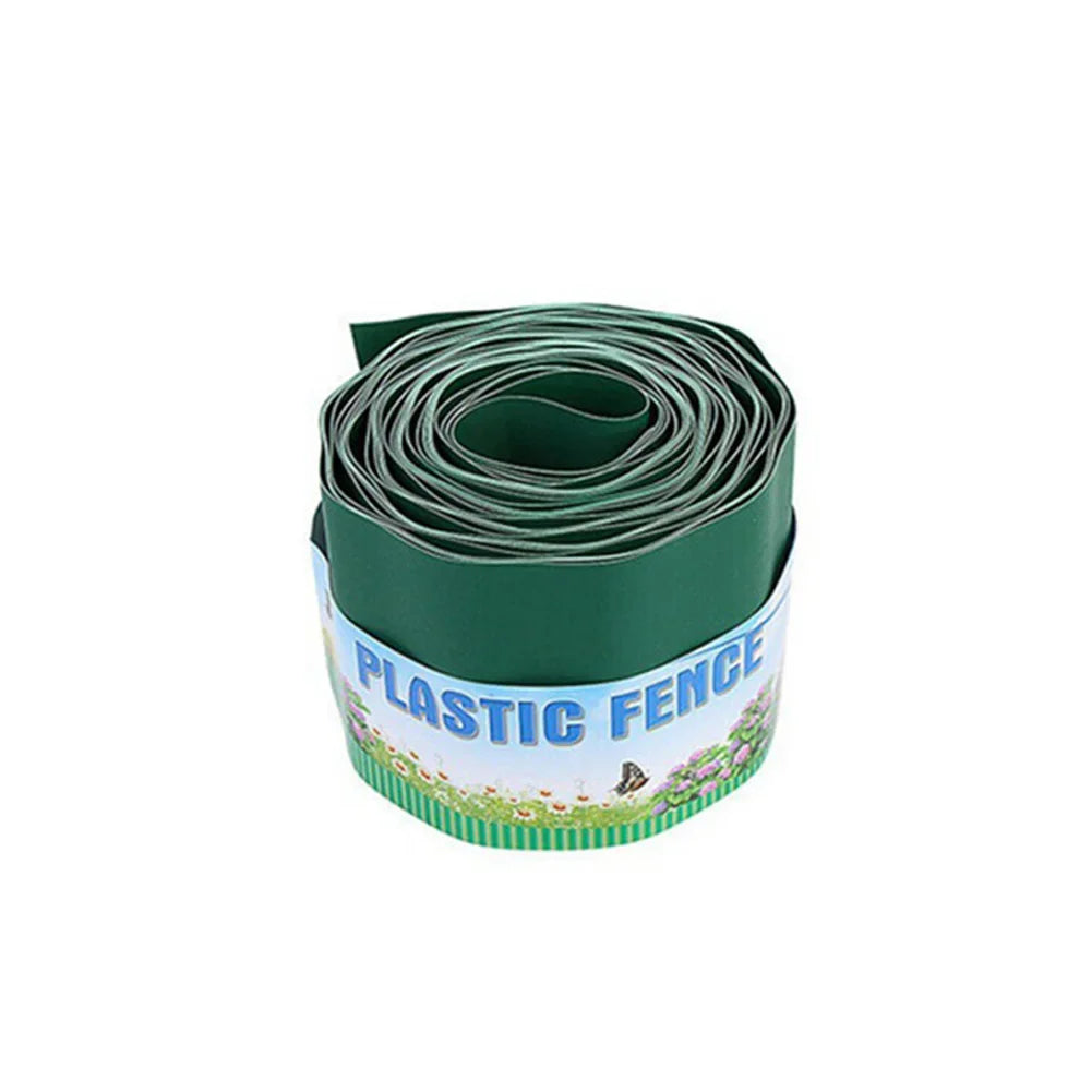 1pcs Garden Grass Lawn Edge Border Fence Path Flexible Lawn Edging Border Fence Outdoor Plastic Landscape Garden Decor