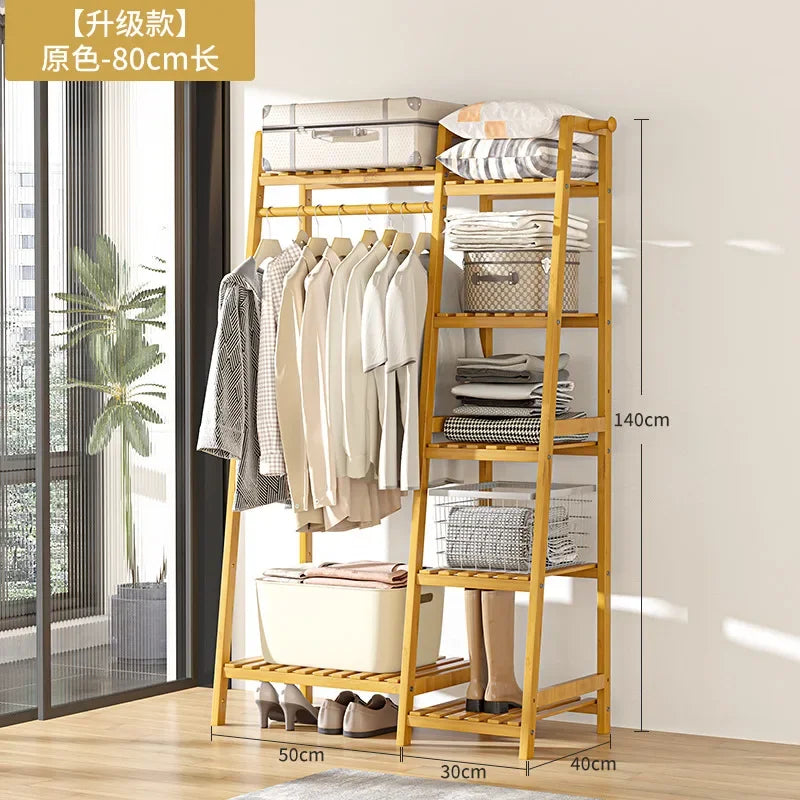 Movable Clothes Hanger Coats Clothing Rack Shelfs Home Furniture Room Shelves Closet Closet Shoe Organizer Jingle Bells Sofa