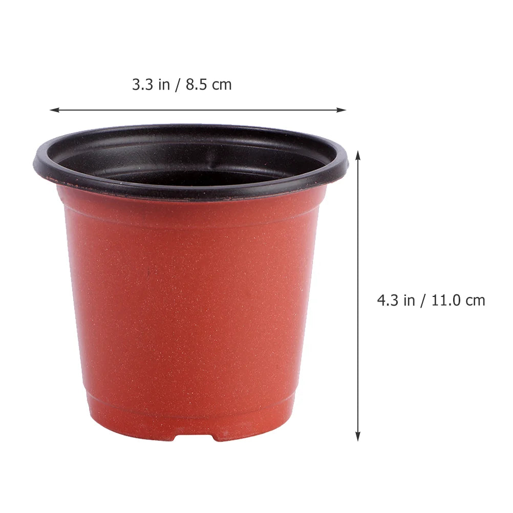100 Pcs Seedling Pot Plant Nursery Pots Gardening Container Germination Cup Propagator Pots Greenhouse Grow Cup Garden Supplies