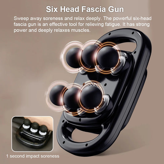 Wireless 6-Head Fascia Gun