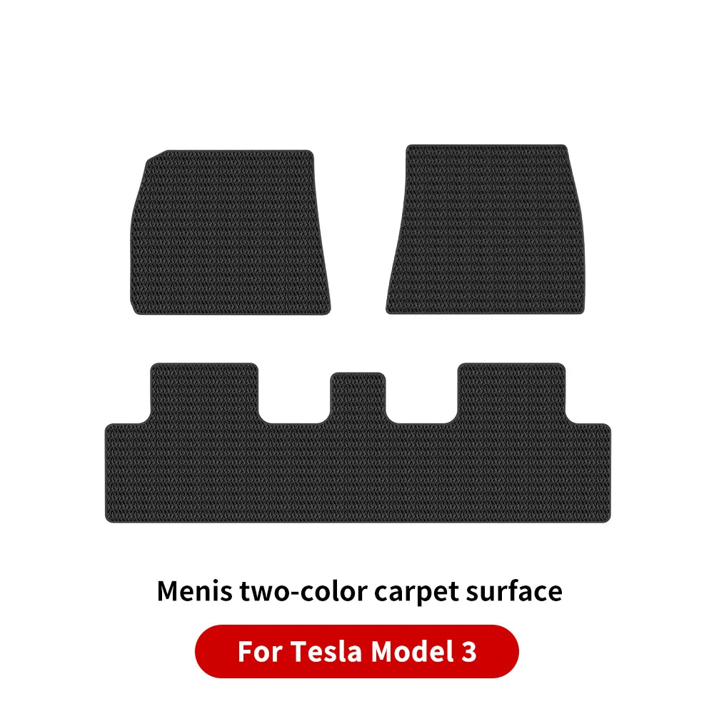 YZ For Tesla Model Y carpet Model 3 A blanket for the floor