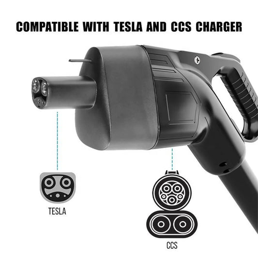 EV Charging Adapter For Tesla Model Y S X 3 USA CCS1 Combo Adapter Charging Gun Conversion Head DC AC Power Converter