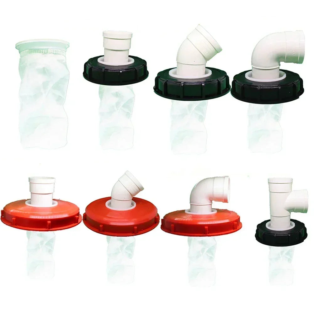 Rain Barrels Tank Filter Cover Nylon Washable Rainwater Tanks For DN75 Cover IBC Lid With Nylon Filter Watering Equipment Parts