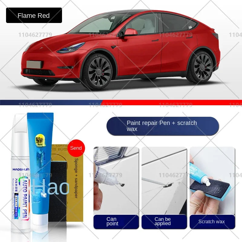 Tesla Car Paint Repair Pen | Touch Up Agent for Model 3, Y, X, S (2012-2025)