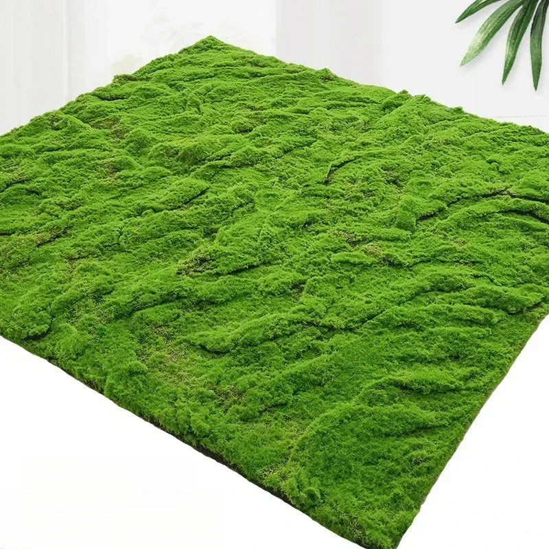 Artificial Turf Moss Wall Synthetic Grassland Fake Faux Grass Simulation Muscu Grass Decor Outdoor Decoration Garden Accessories