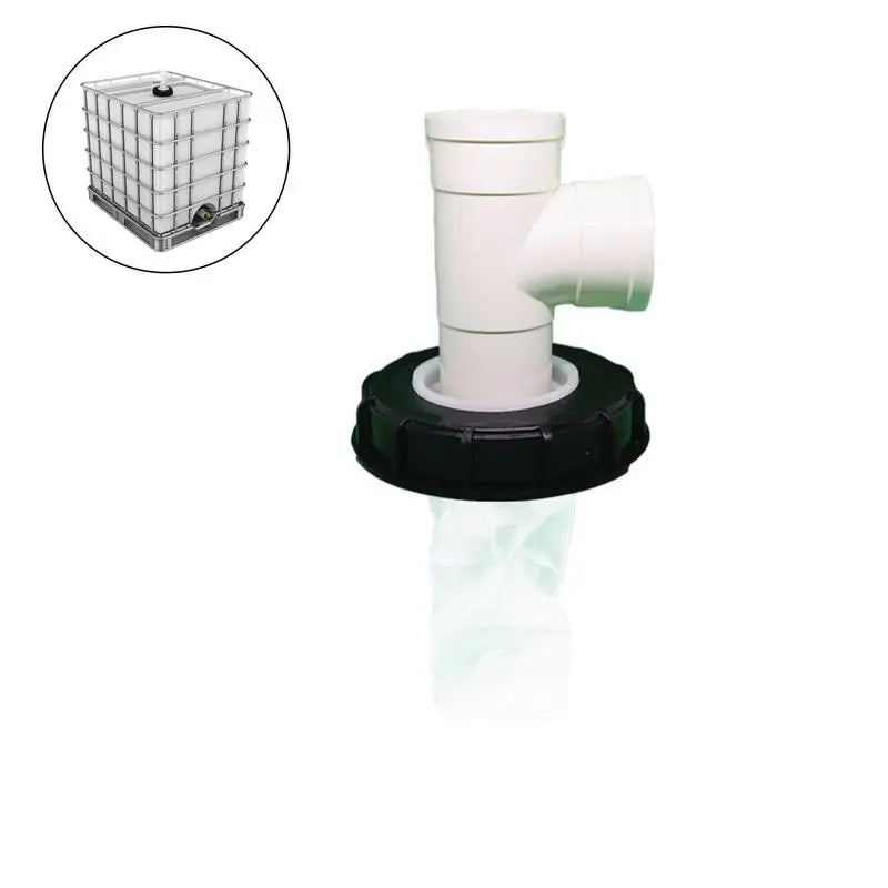 IBC Ton Barrel Cover Cap With Filter Outdoor IBC Ton Barrel Cover Durable Plastic Cover With Vent Hole Ton Barrel Filter Cover