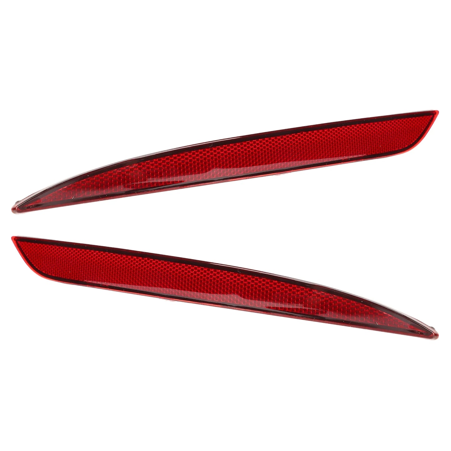 Rear Bumper Reflector Red Lens Car Tail Reflector Light Replacement for 2017 to 2023 Bumper Reflector Light Lamp