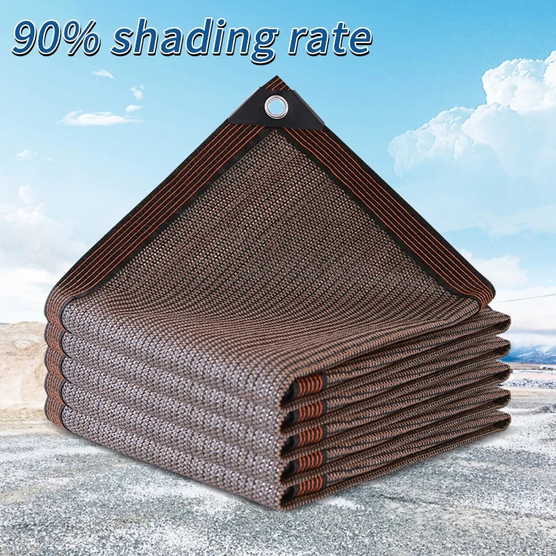 Outdoor Awnings Sunshade Sail Garden Canopi For Terrace Car Canvas Awning Rectangle Pool Sun-Shelter Sunshade Sail Sunshade Mesh