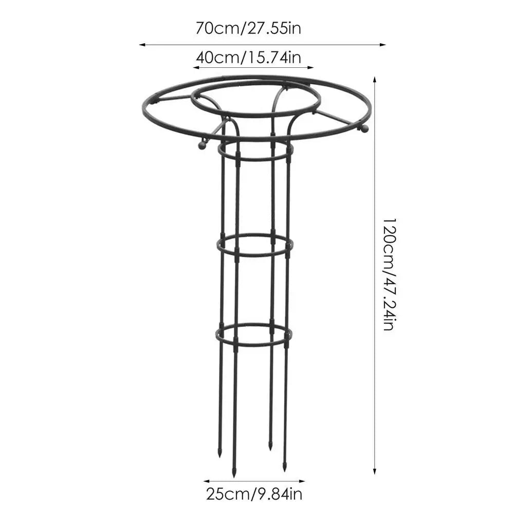 Indoor Trellis Detachable Garden Obelisk Trellis Plants Climbing Holder For Indoor Outdoor Garden Yard Gardening Supplies