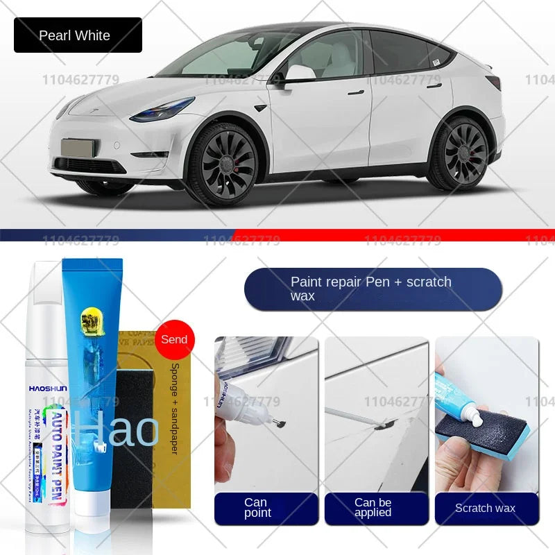 Tesla Car Paint Repair Pen | Touch Up Agent for Model 3, Y, X, S (2012-2025)