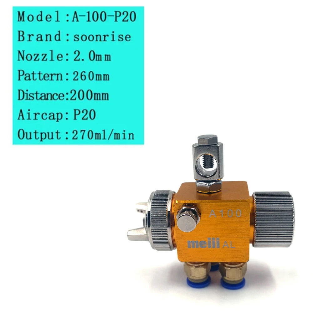 A100 Automatic Paint Spray Gun A200 Mini Sprayer A-100 A-200 Painting Pistol Pneumatic Tools
