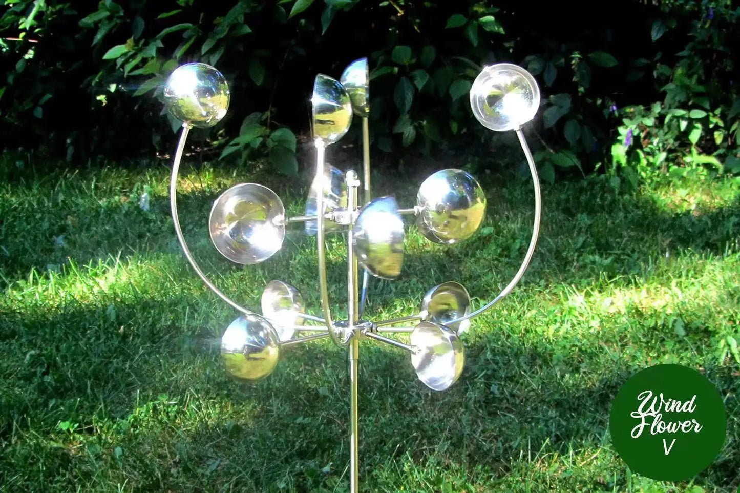 Courtyard Garden Windmill Outdoor Wind Spinner Magical Metal Windmill Patio Lawn Garden Decor Kid Birthday Gift Wiatrak Metalowy