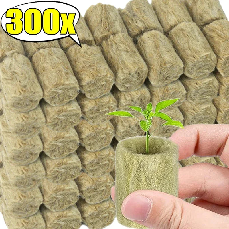 Seedling Grow Plug Sponge Block Starter Stonewool Planting Cubes Soilless Hydroponics Cuttings Garden Plants Propagation Tools