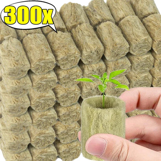 Seedling Grow Plug Sponge Block Starter Stonewool Planting Cubes Soilless Hydroponics Cuttings Garden Plants Propagation Tools