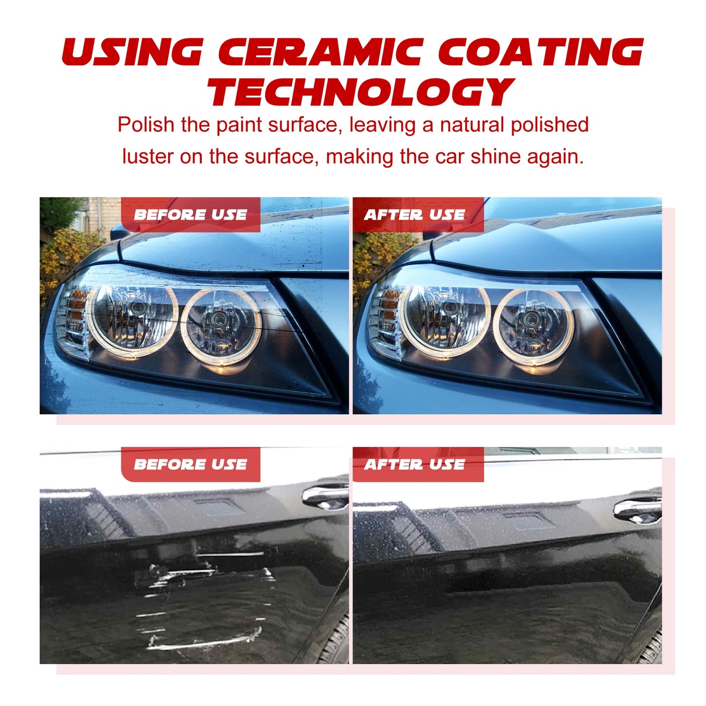 Automobile Nano Crystal Coating Agent Car Paint Polishing Maintenance And Renovation Of Crystal Wax Sealing Glaze Coating Spray
