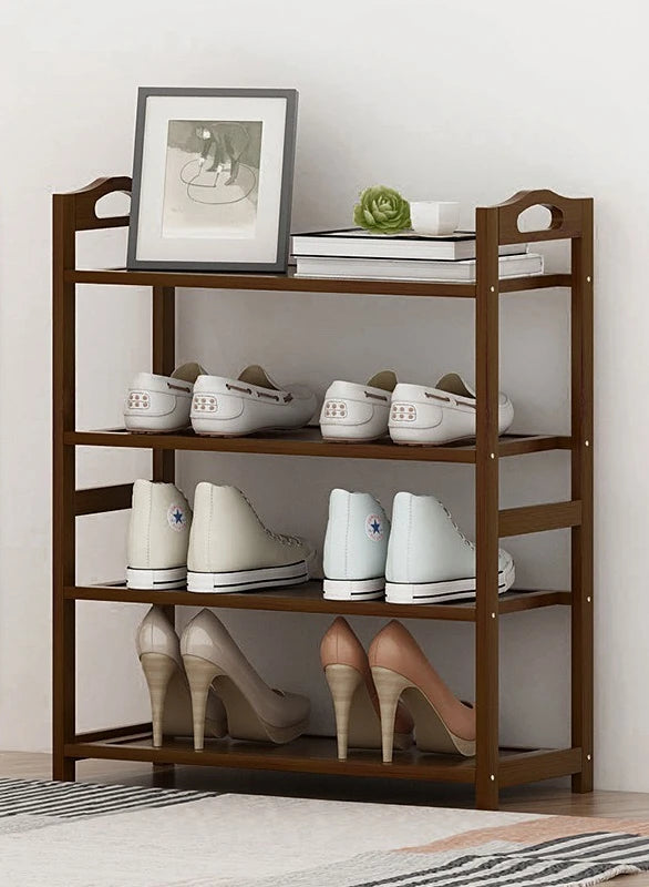 High Quality Bamboo Shoe Shelf Shoes Storage Organizer Shoe Storage Cabinet