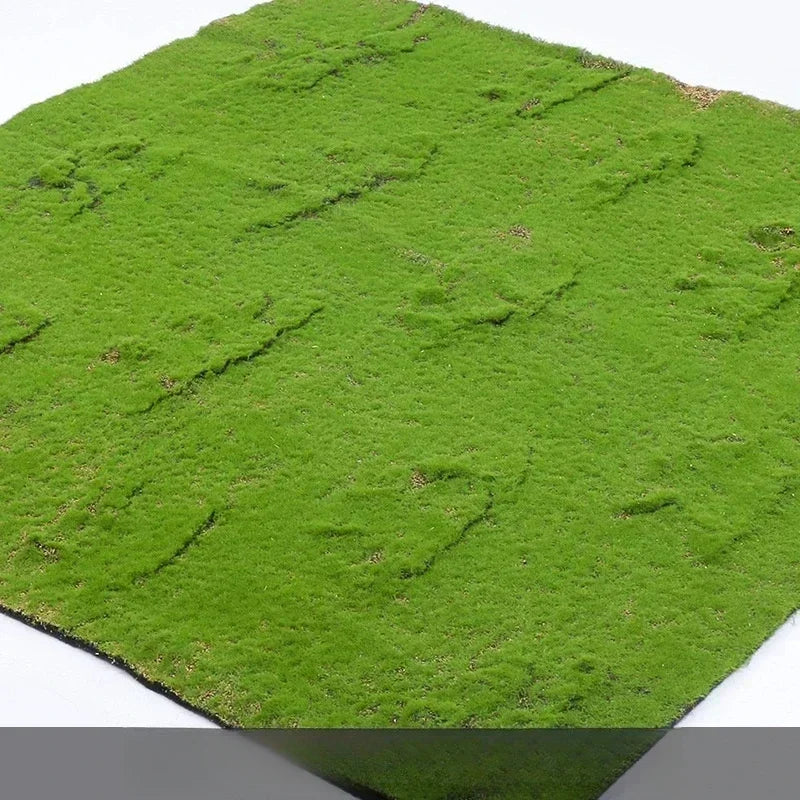 Artificial Turf Moss Wall Synthetic Grassland Fake Faux Grass Simulation Muscu Grass Decor Outdoor Decoration Garden Accessories