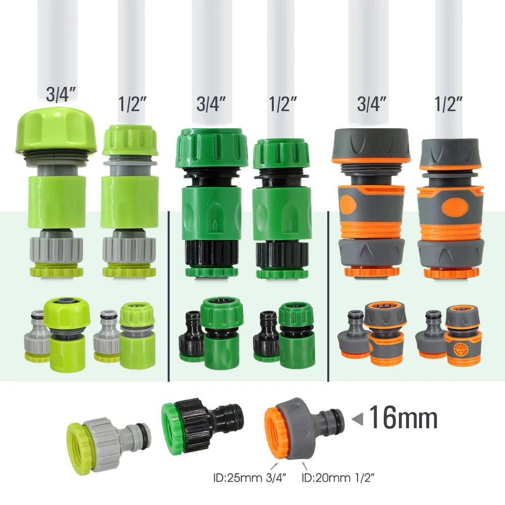 10-200 Mesh Filter 1/2" Garden Hose Filter 16mm Pacifier Quick Connector Agricultural Irrigation Pipe Tube Prefilter Percolator