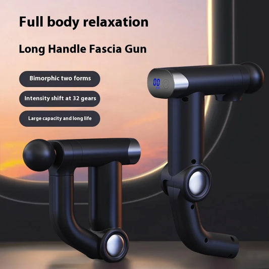 Folding Deep Tissue Massage Gun with 32 Speeds for Neck, Back & Legs