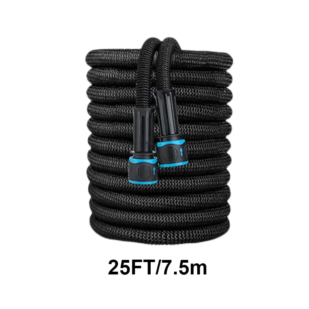 25FT-200FT Expandable Flexible Water Hose Car Wash Hose Water Gun Hose Garden Sprayer Gardening Watering Hose Irrigation Tools