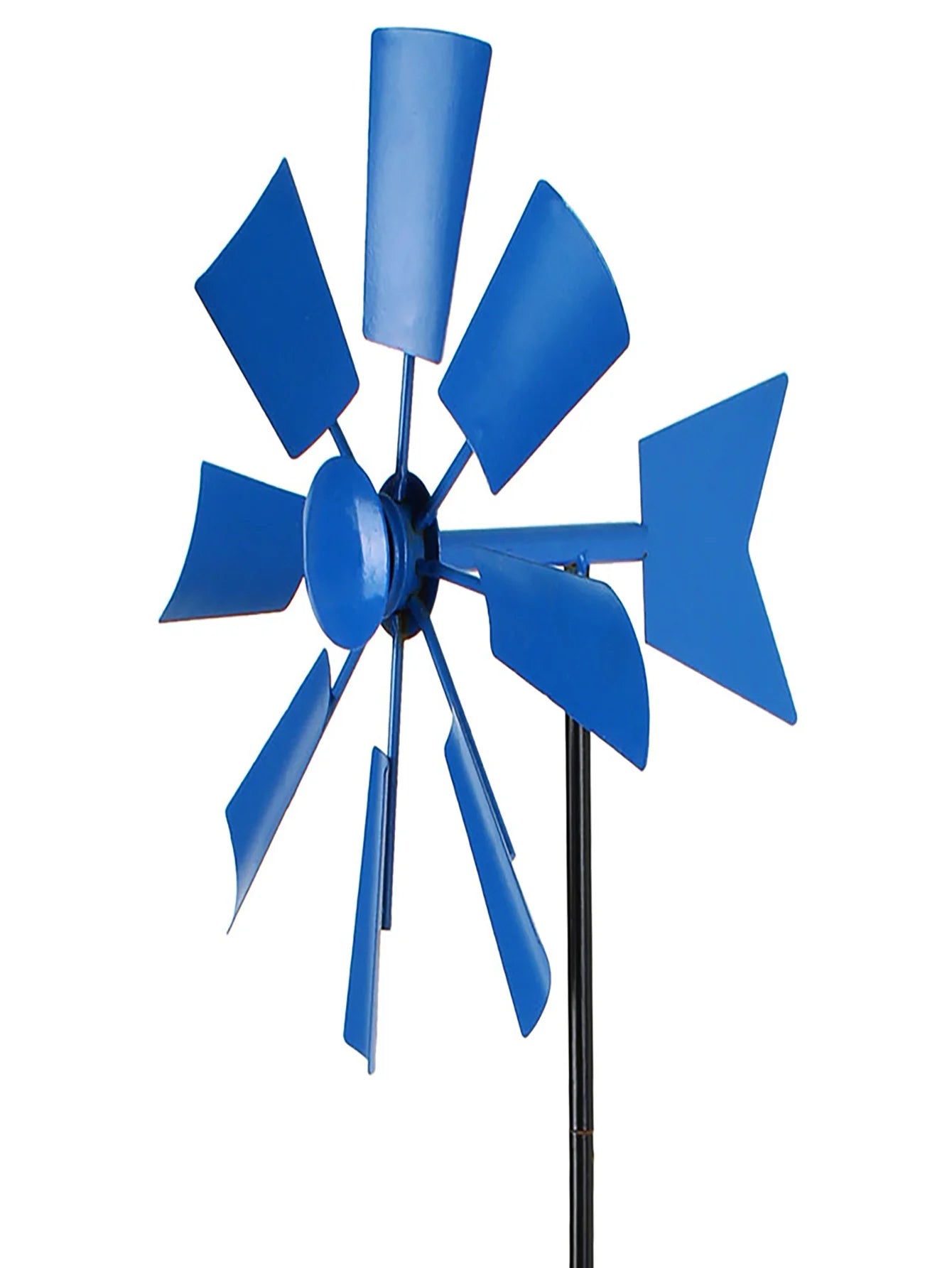 1PCS Creative Metal Rotating Windmill Outdoor Decoration Wrought Iron Windmill Pastoral Decoration Garden Courtyard Arrangement