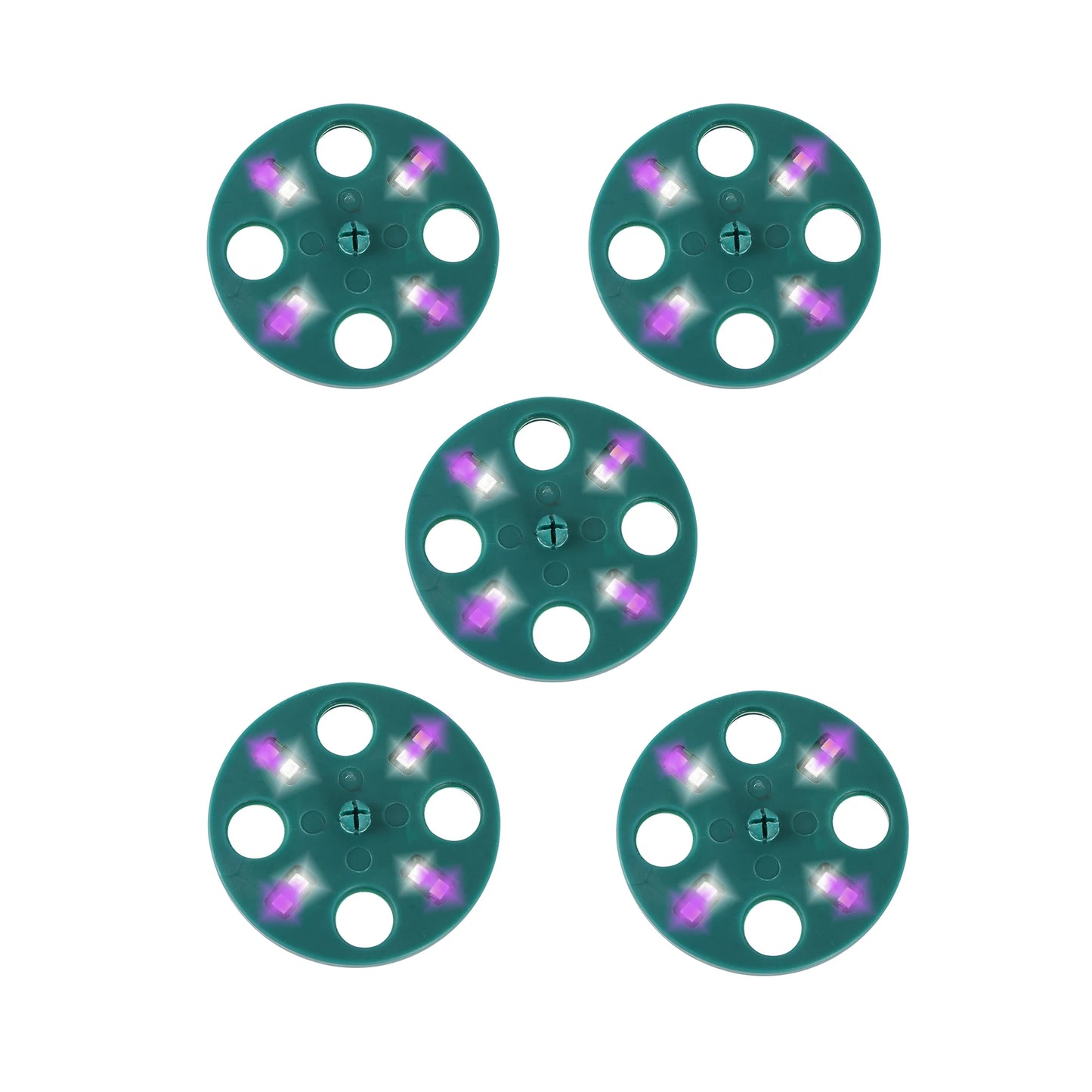 5 Sets Plastic Nursery Pot 13 Holes Seed Grow Planter Box Greenhouse Seeding Garden Seed Pot Tray plant Seedling Tray With Lids